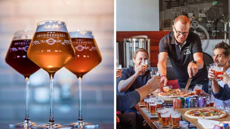 Sommerølsmaking hos Aass Bryggeri med 6 øl og sesongbasert mat