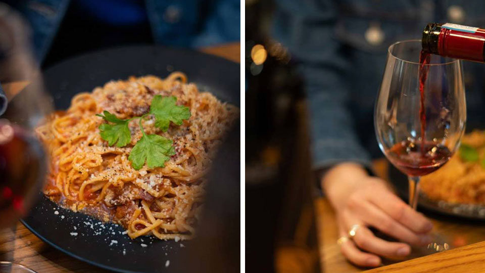 Italiensk pastaopplevelse hos Via Italia med fersk pasta og rødvin