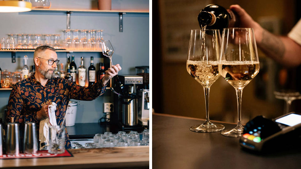 Vinsmaking på Peloton Bar med 6 viner og uformell veiledning